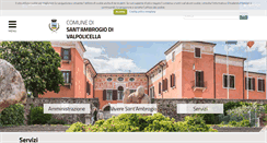 Desktop Screenshot of comune.santambrogio.vr.it